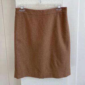 J.Crew Factory Double-Serge Wool Pencil Skirt